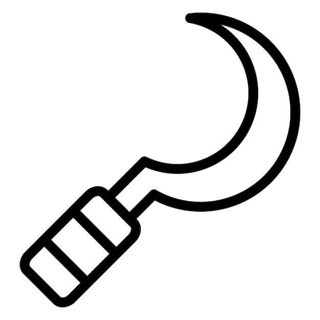 Sickle Icon Style