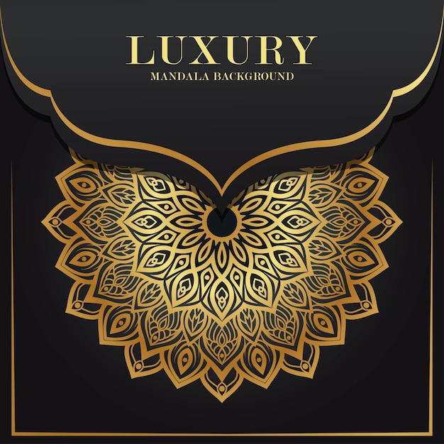 Sieraad luxe mandala achtergrond