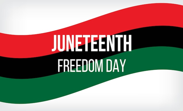 Vettore un segno per la giornata della libertà del 18 giugno