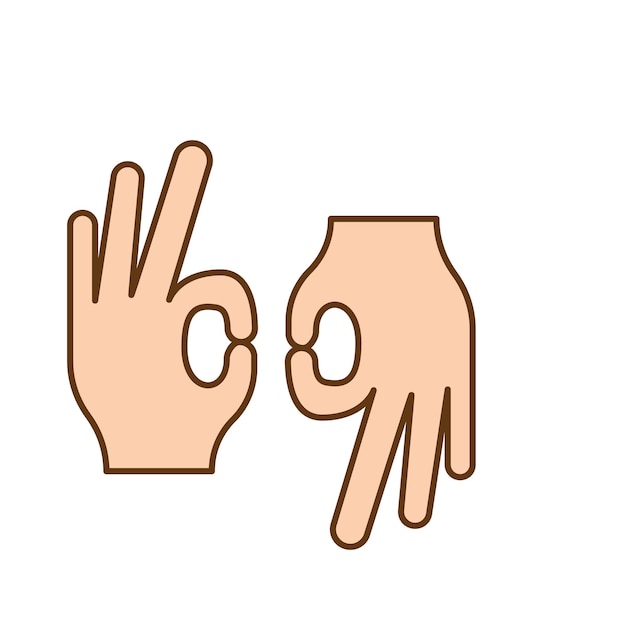 Vector sign language