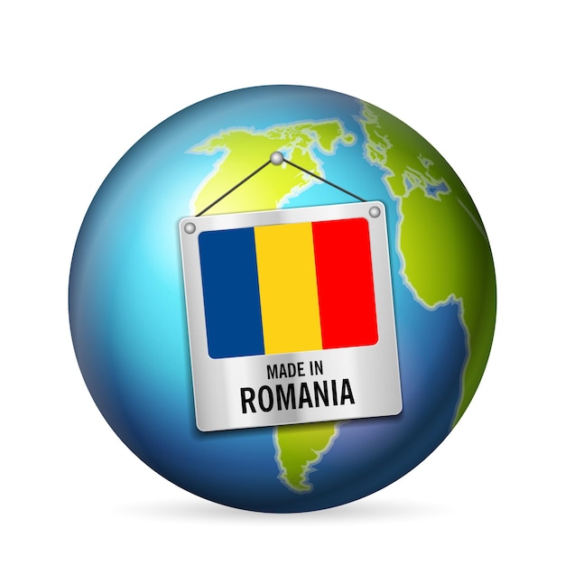 Cartello realizzato in romania