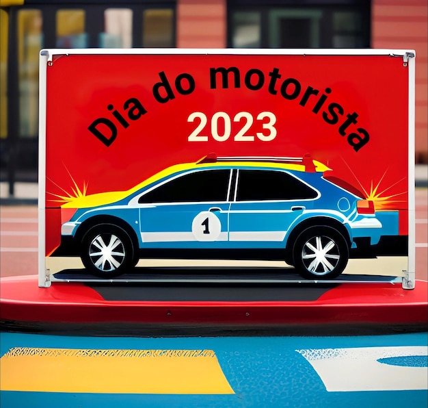 Знак с надписью divisor do motorista.