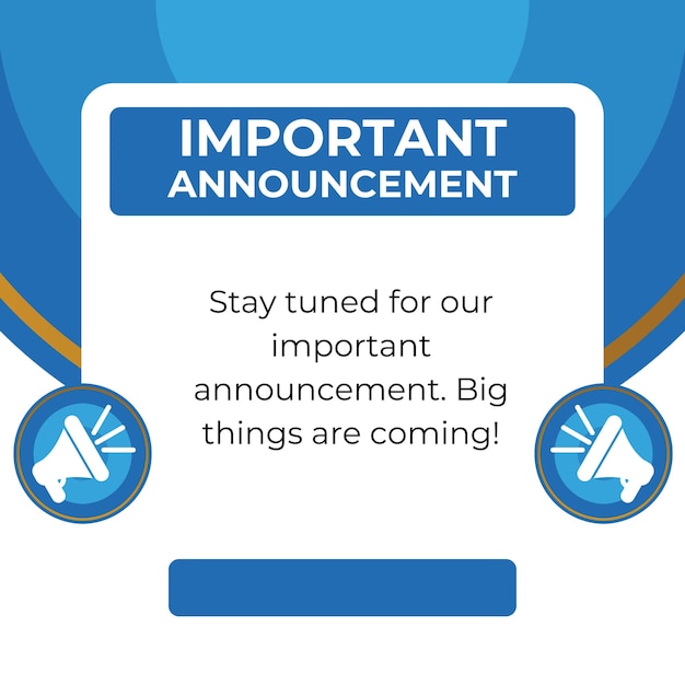 a sign that says important news for our new year