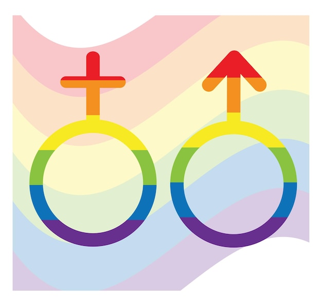Vector a sign with a flag for lgbt pride day illustration stop homophobia for the international day against homophobia