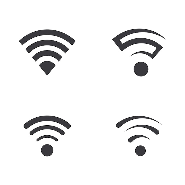 Signaal wifi illustratie ontwerp