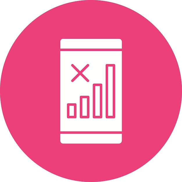 Signal cellular null icon vector image can be used for mobile ui ux