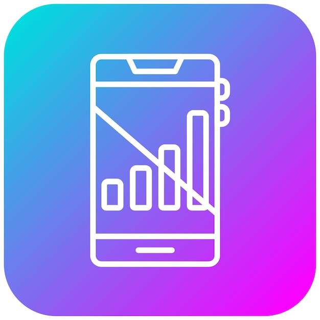 Signal Cellular Off vector icoon Kan worden gebruikt voor Mobile UI UX iconset