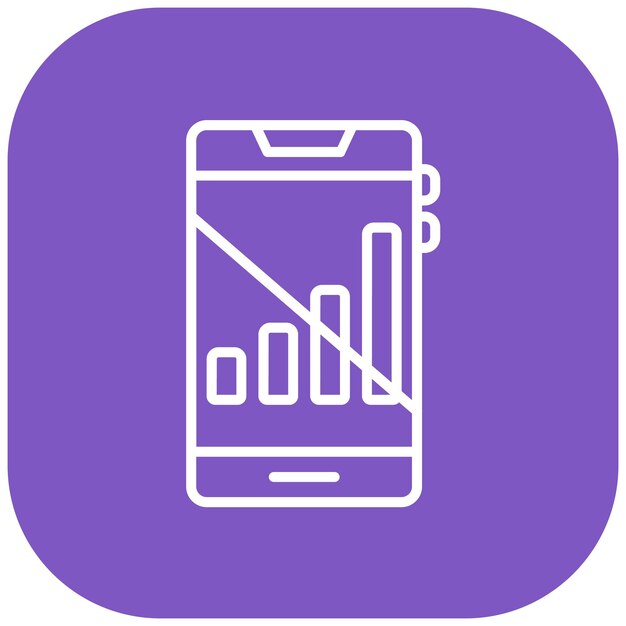 Signal Cellular Off Vector illustratie stijl