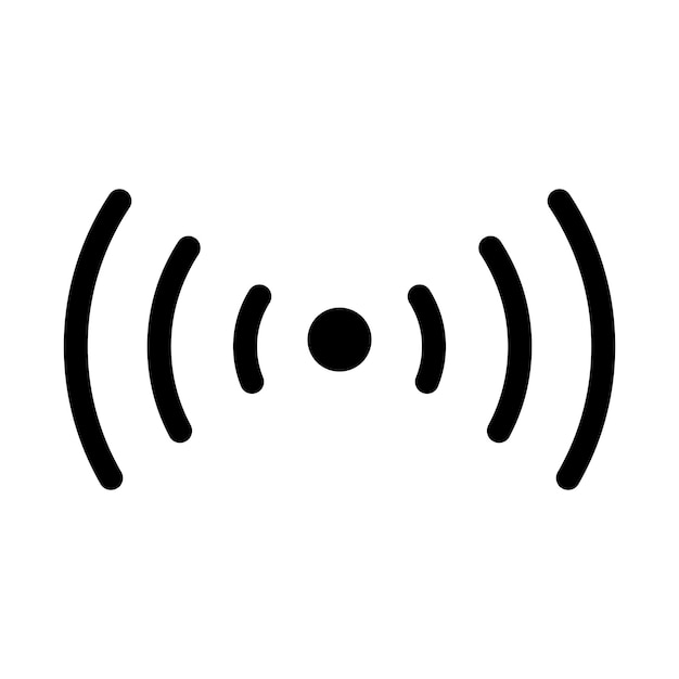 Signal icon vector