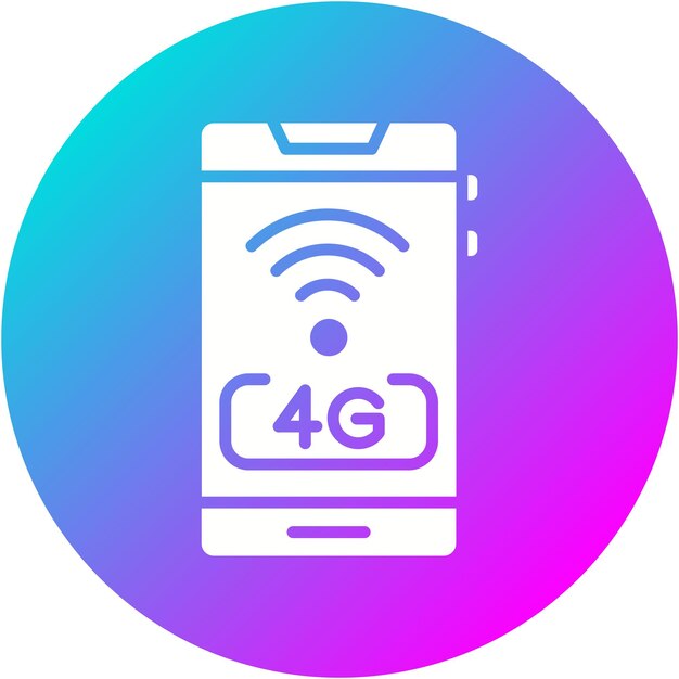 Vector signal wifi 4 bar vector icon can be used for mobile ui ux iconset