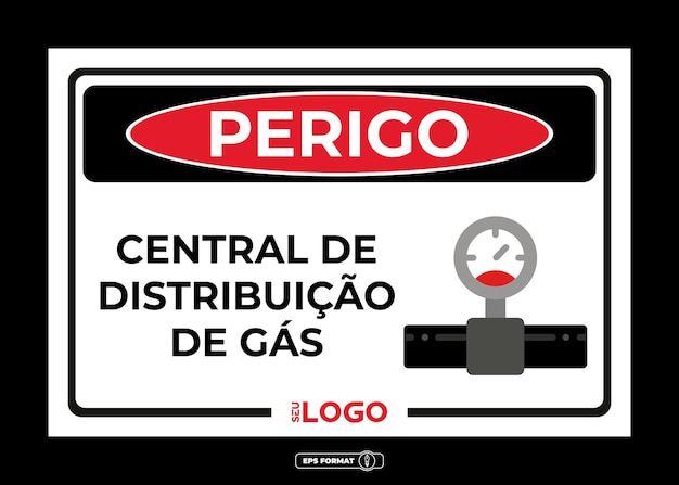 Signaling board attention gas distribution vector