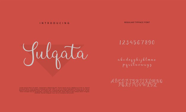 Signature Font Calligraphy Logotype Script Brush Font Type Font lettering handwritten