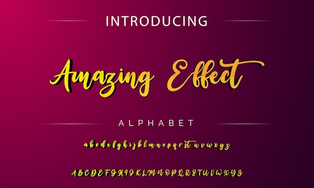 signature Font Calligraphy Logotype Script Brush Font Type Font lettering handwritten