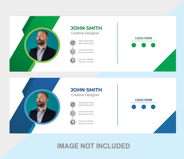 Vector signature template design