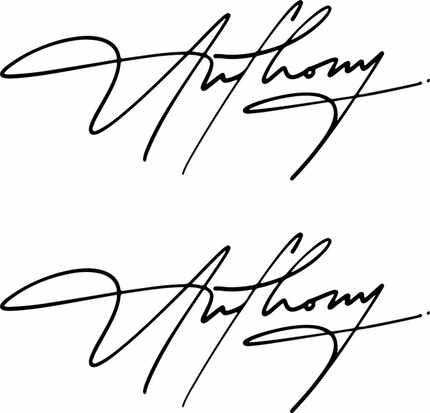 Vector signature