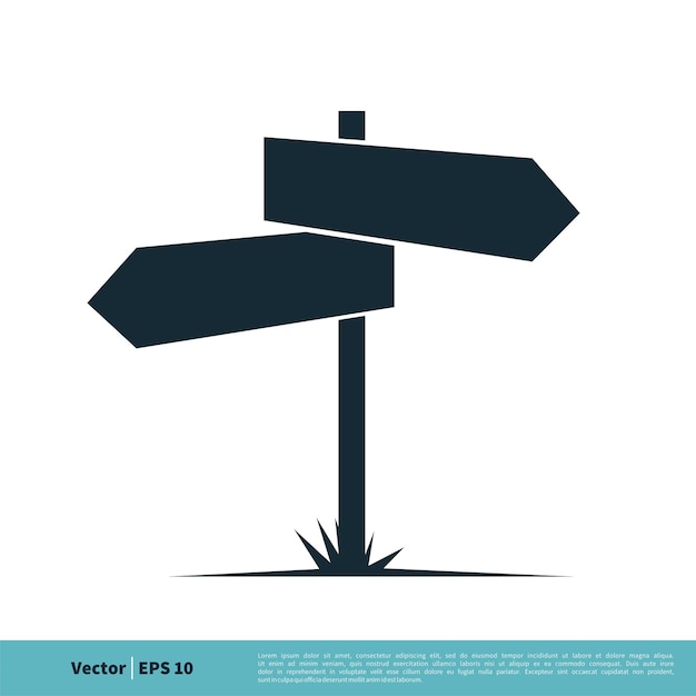 看板アイコン ベクトルのロゴのテンプレート イラスト デザイン ベクター EPS 10