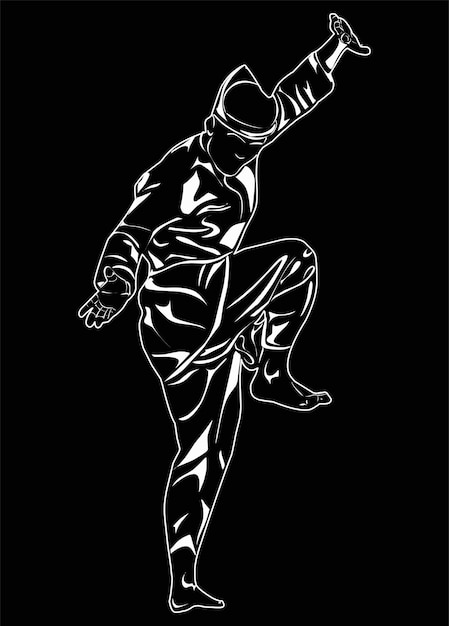 silat movement images for education