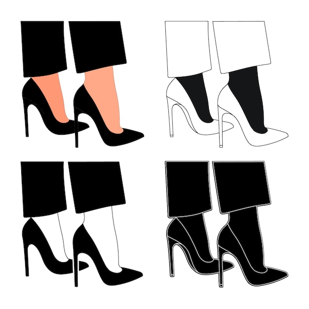 Page 54  Heel Silhouette Images - Free Download on Freepik