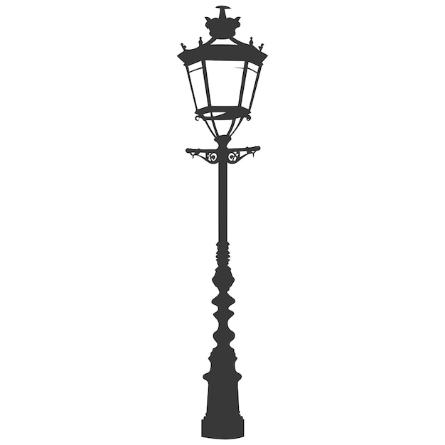 Silhouette Park lamp black color only