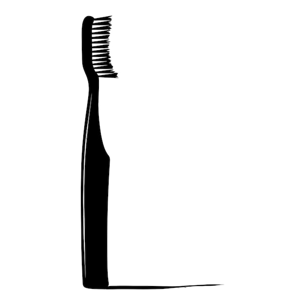 Silhouette toothbrush black color only