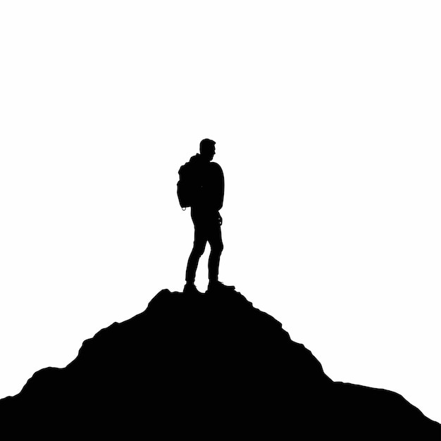 Silhouetten van romantische paren geïsoleerde zwarte kleur silhouet op een witte achtergrond