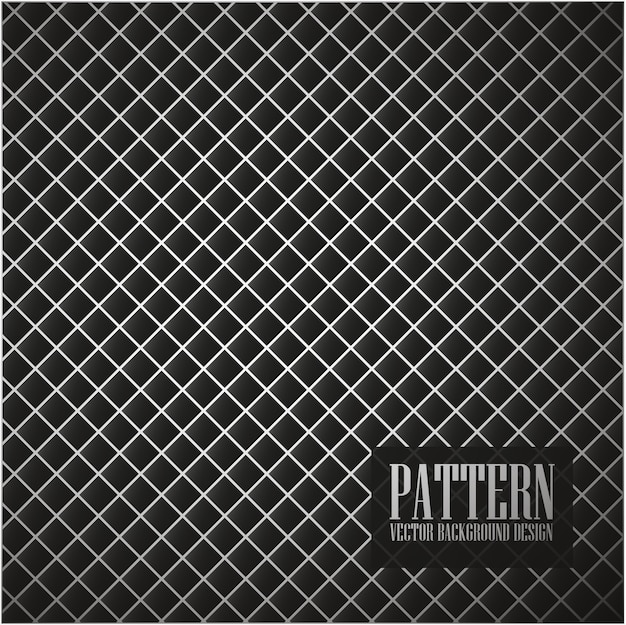 Silver and black pattern background