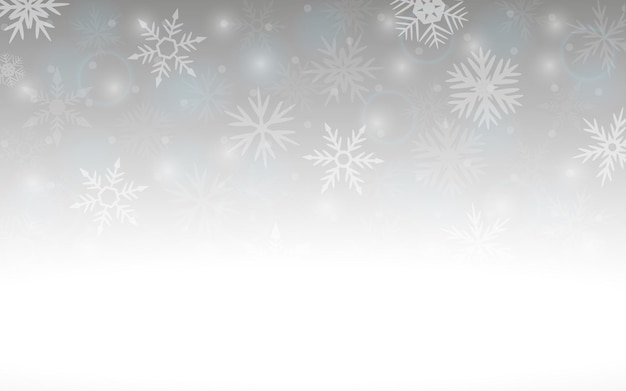 Silver christmas background