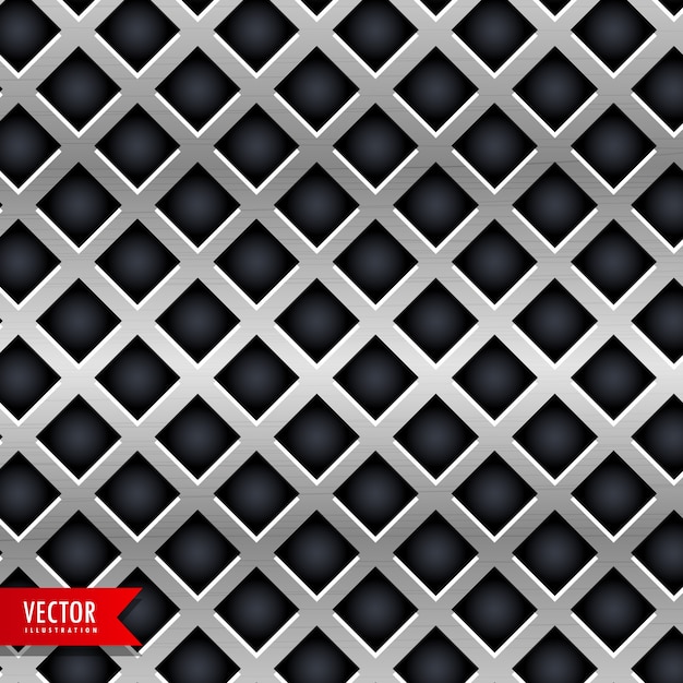 Silver grid texture