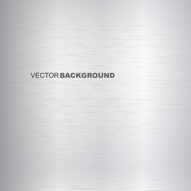 Silvery vector background a polished metal texture