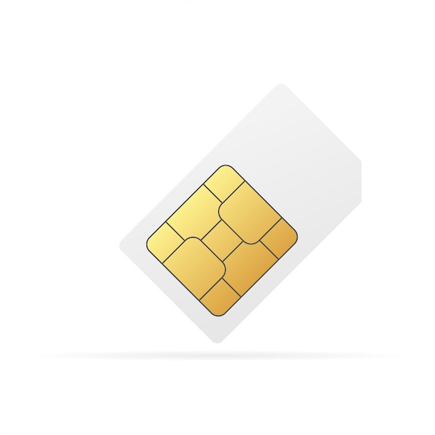 Sim card chip