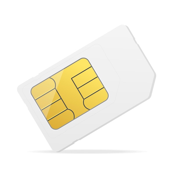 Sim card seamless pattern vettore di sfondo