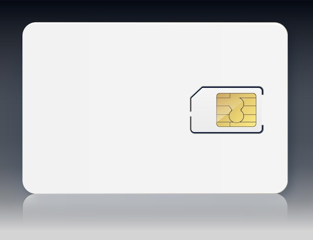 벡터 sim 카드 벡터 휴대 전화 아이콘 칩 simcard 절연 d 디자인 gsm sim 카드 모바일 통신...