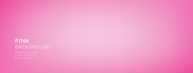 Simple abstract gradient colorful pink banner background