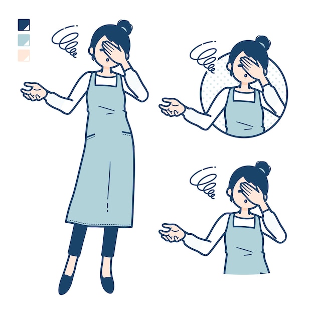 Simple apron womandiscouraged