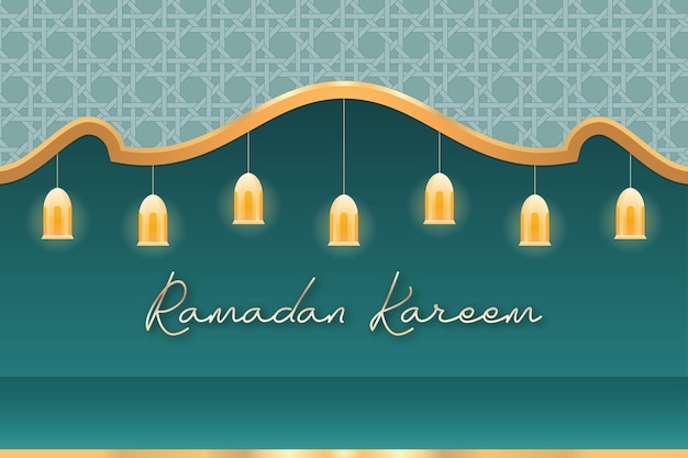 Simple arabic background for ramadan