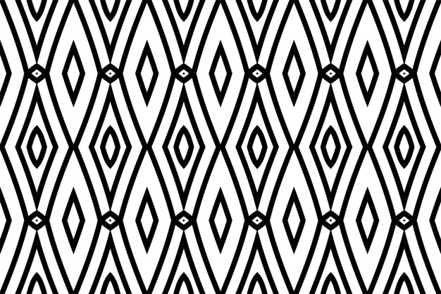 간단한 배경. 흑백 원활한 패턴