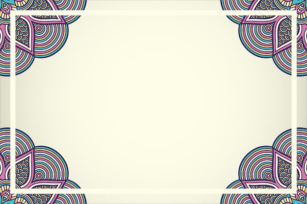 Simple background with geometric elements