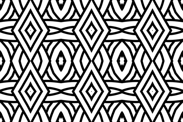 Vector simple background with seamless pattern