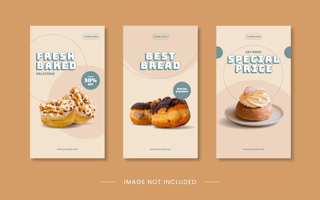 Simple Bakery Instagram Story Template v2