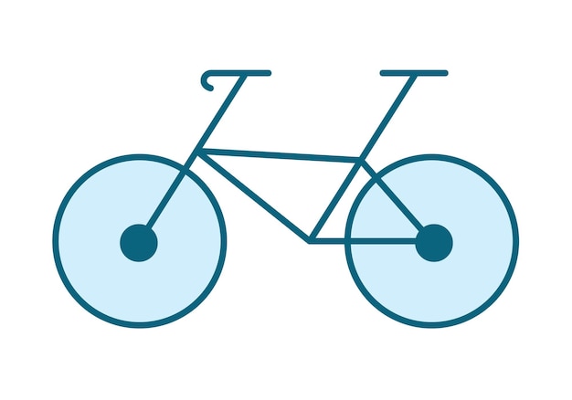 simple bicycle illustration