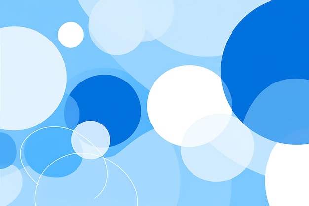 Simple Blue White Abstract Background