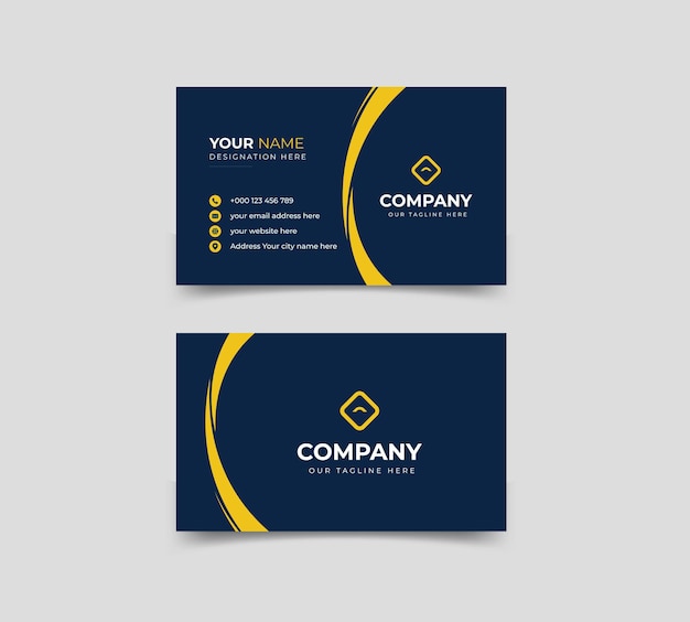 Simple Business Card Layout