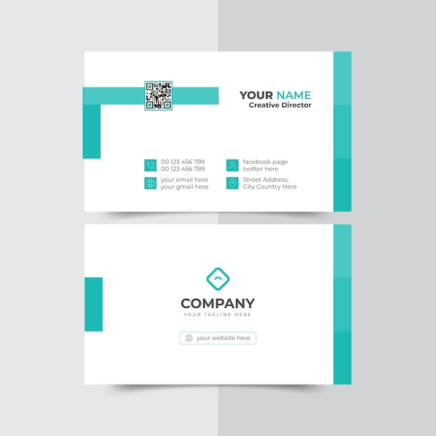 Simple Business Card Layout