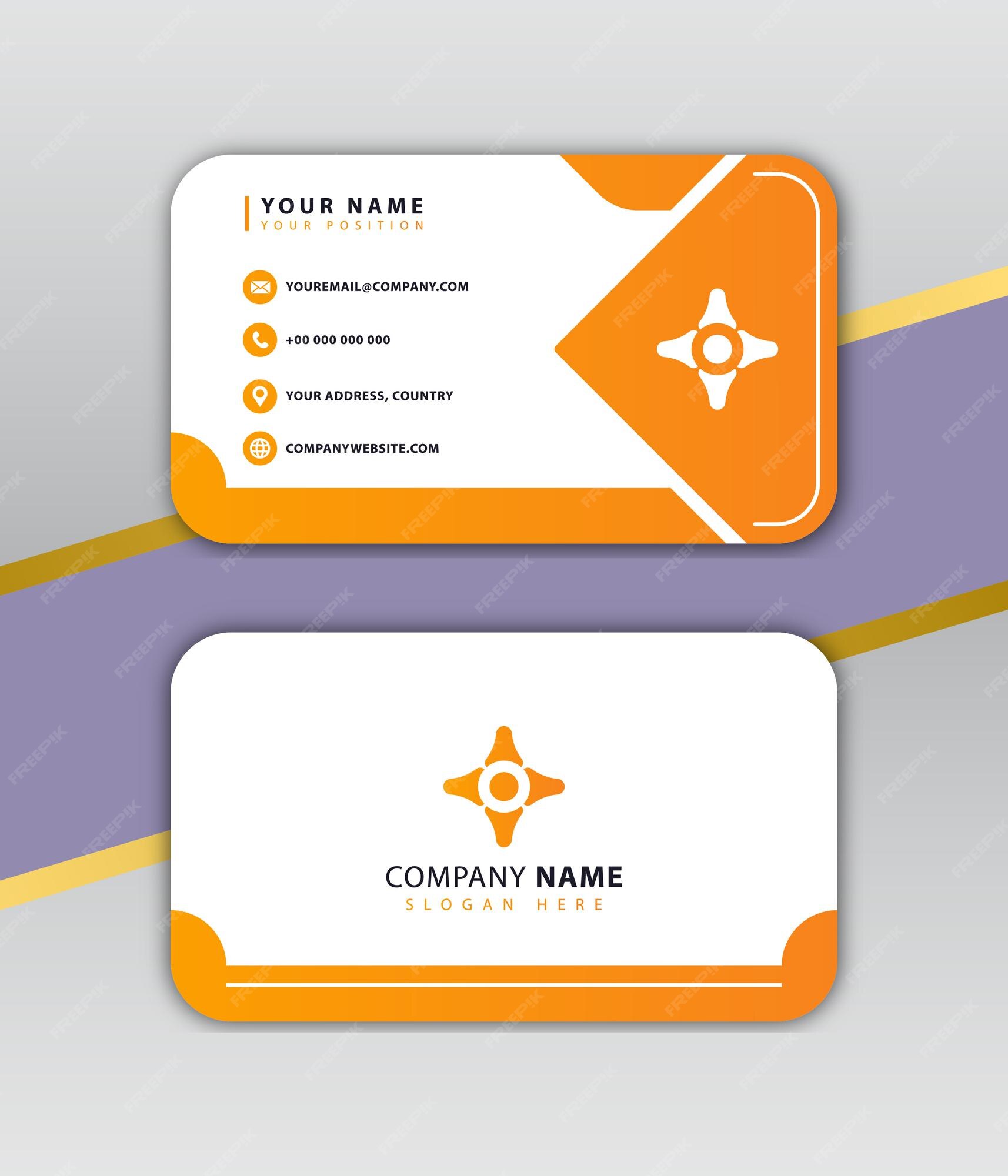 Với màu cam trắng tươi sáng, thiết kế card visit đơn giản sẽ giúp bạn nổi bật và ấn tượng trong mắt khách hàng. Đừng làm phức tạp nếu không cần thiết, chỉ cần sự tinh tế và chuyên nghiệp. Hãy xem ngay hình ảnh liên quan để cùng tìm hiểu về thiết kế này nhé!