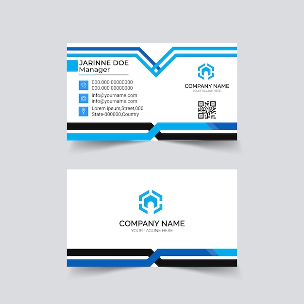 Simple business card template