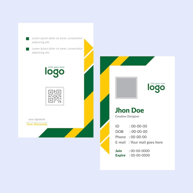 Simple Business Card Template