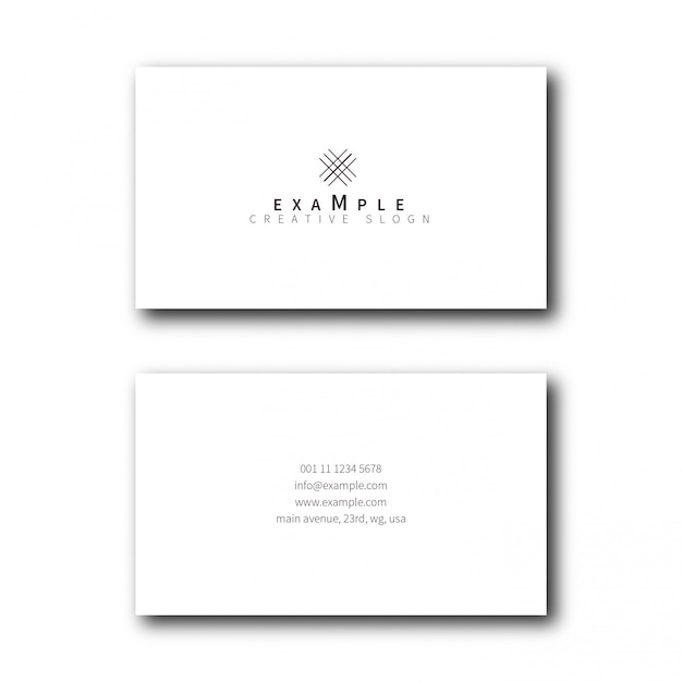 Simple Business Card