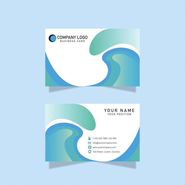 simple business card