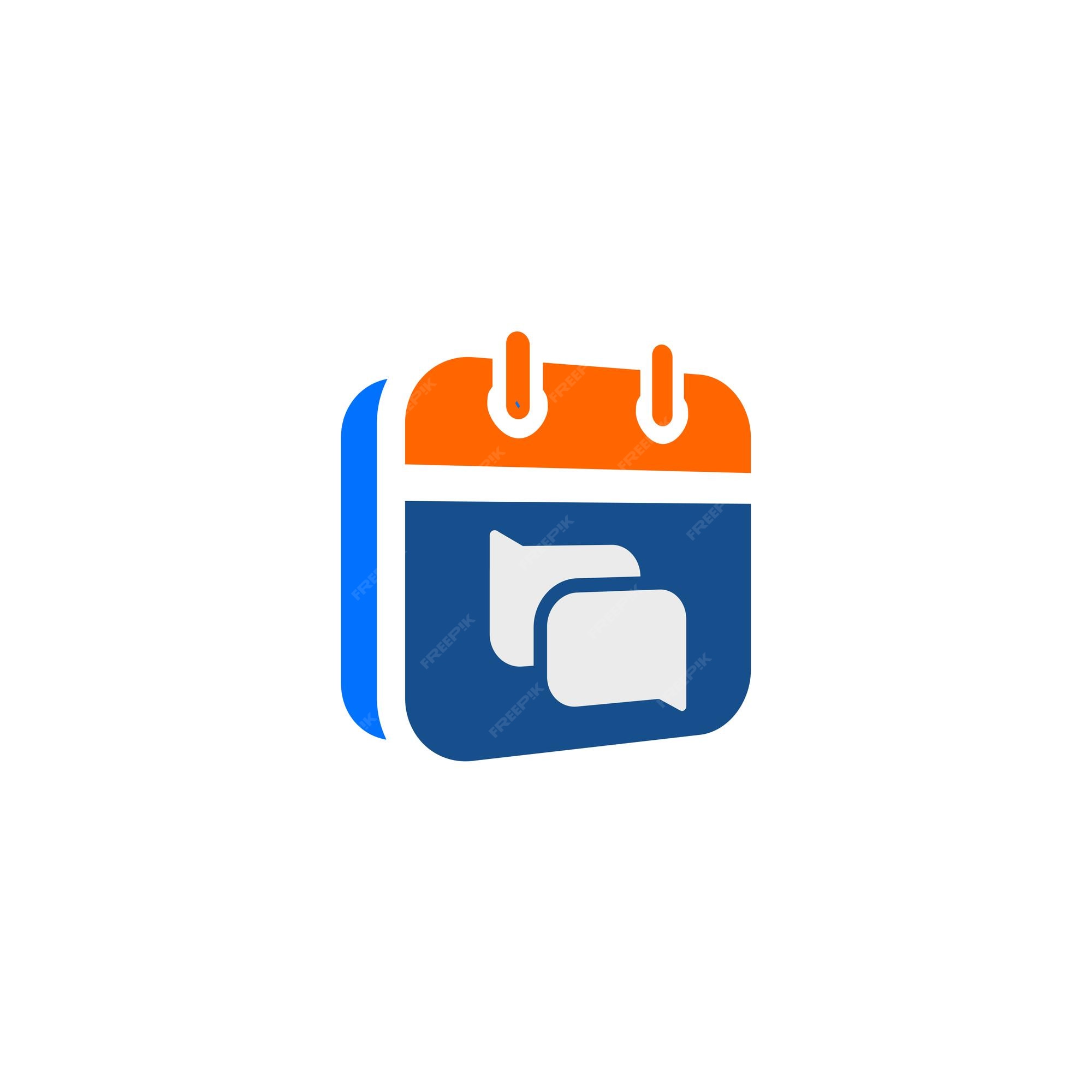 Premium Vector Simple calendar icon app logo design Calendar Logo Design