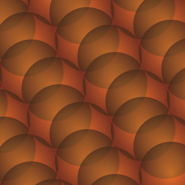 Simple circle pattern Abstract 3D spheric design